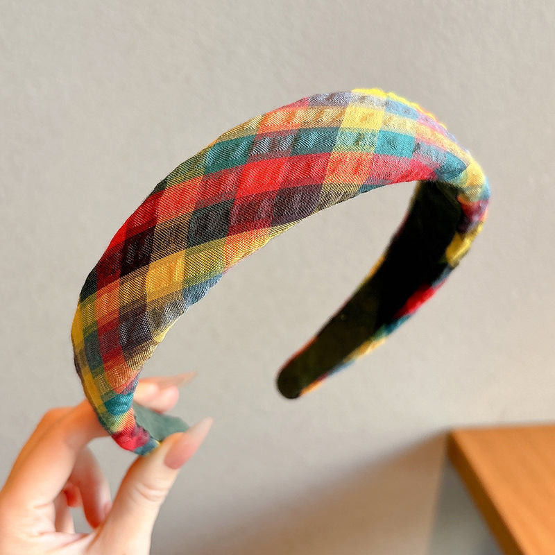 2#Color oil painting headband-3cm