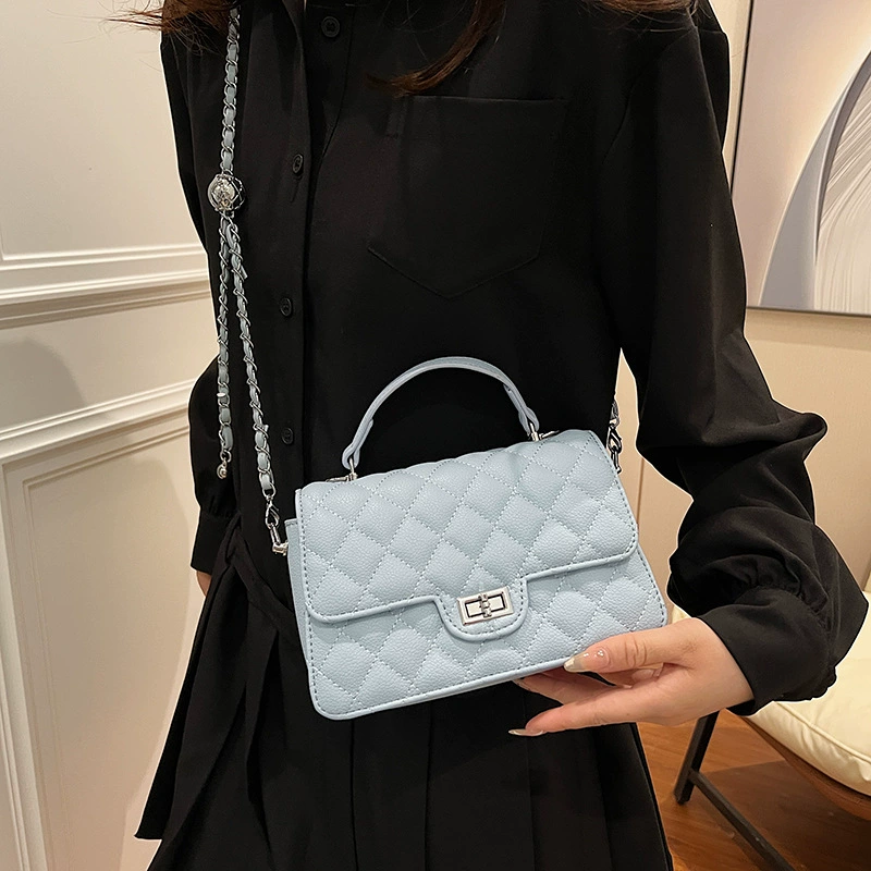 Цепь, сумка через плечо, сумка на одно плечо, переносная подмышка, стиль Chanel, сумка-цепь
