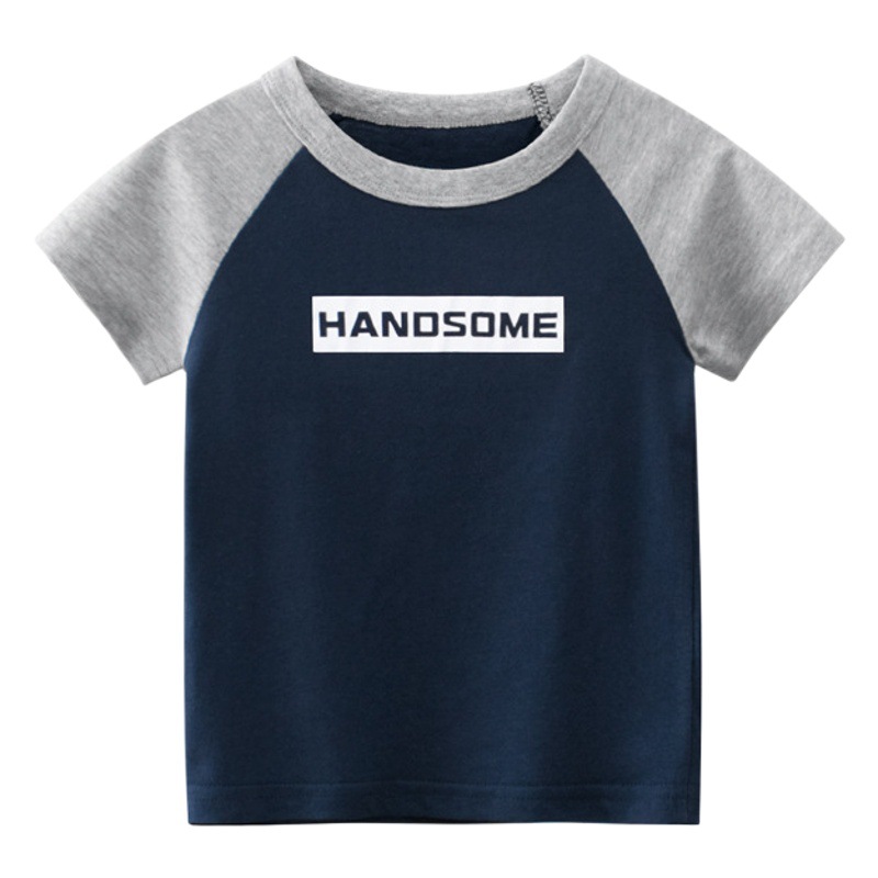 Ropa infantil de la marca 27kids al por mayor, nueva colección de verano 2025, ropa para bebés, camisetas de manga corta para niños