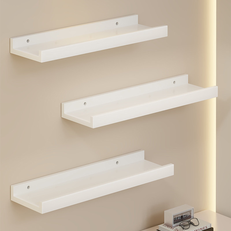 Wall-mounted shelves for home use, bedroom toy display rack, photo frame, honor certificate, trophy display stand, living room corridor wall-mounted bookshelf