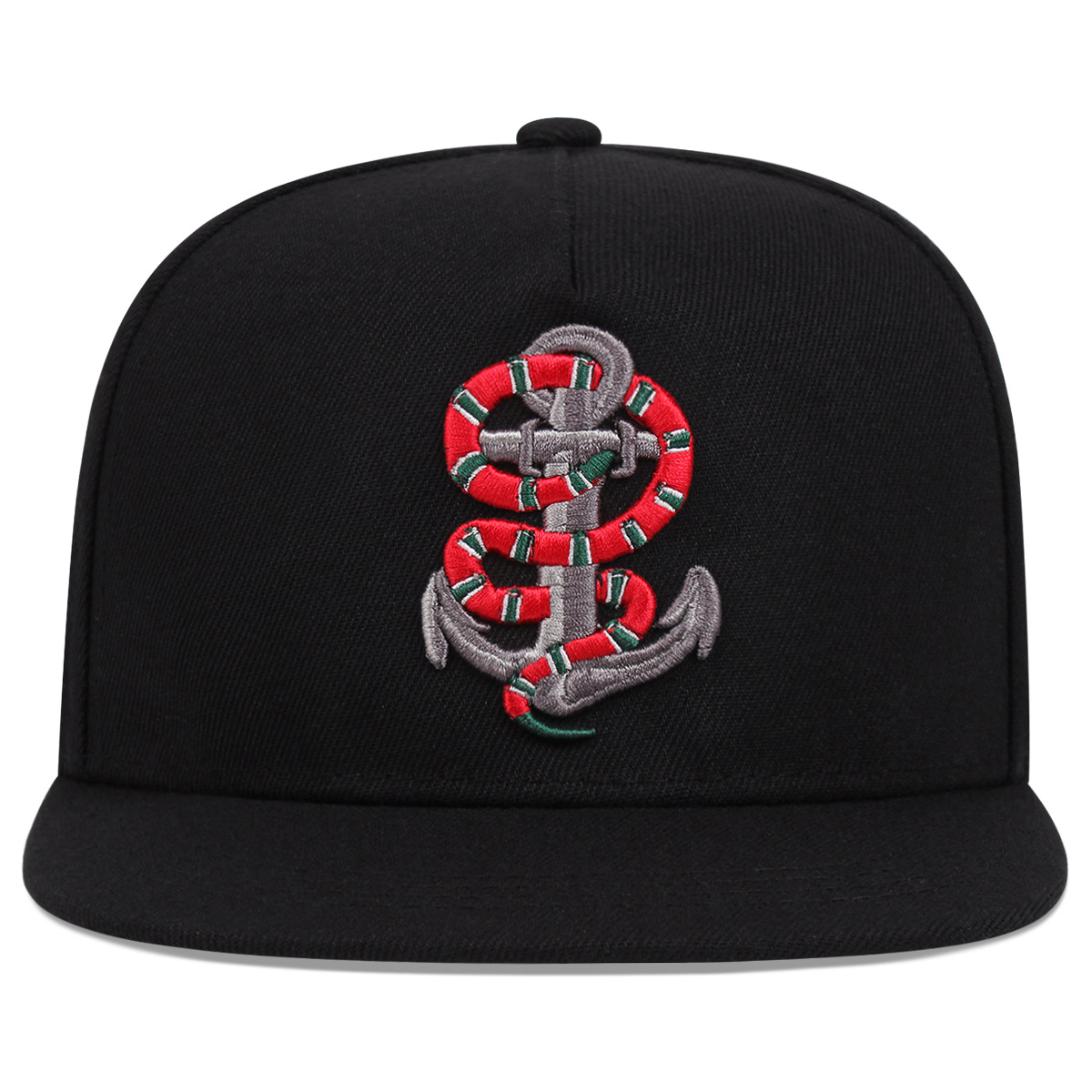 Flat Brim Baseball Cap Men's Adjustable Versatile Fashion Hat_voghion.com