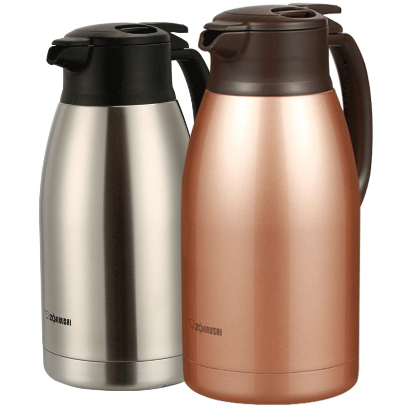 日本象/印保温水壶不锈钢大容量家用热水瓶暖壶1.9L保温瓶SH-HA19