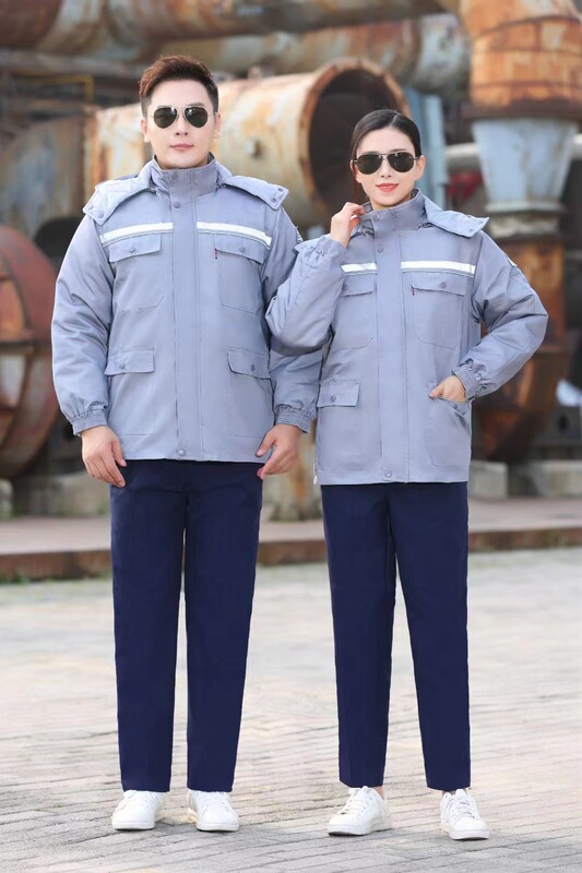 冬季棉服工作服棉衣劳保服可拆棉袄冷库防寒冬装工装防静电|undefined