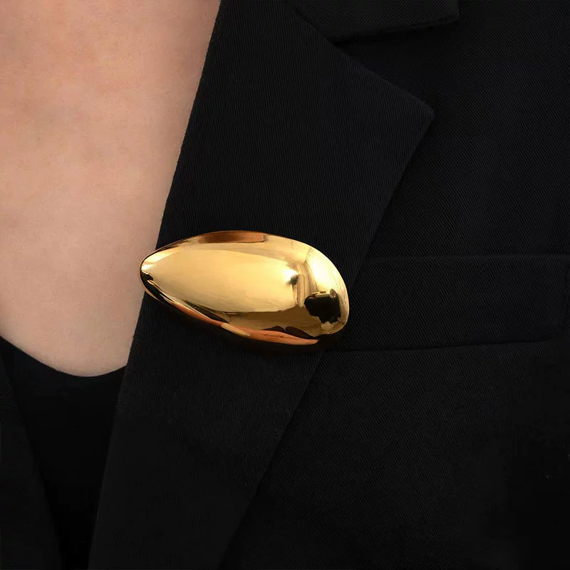 小众精致高级感夸张几何胸针女冷淡风爆款独特气质轻奢简约胸花