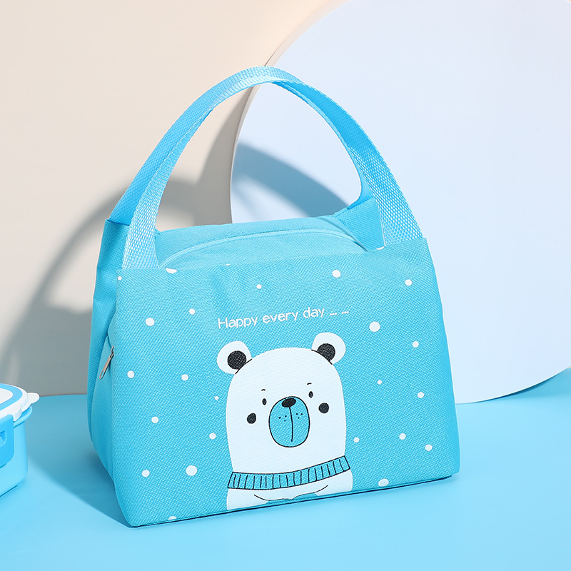 Bagos de almuerzo para niños gatos lindos bolsas de almuerzo de al aire libre