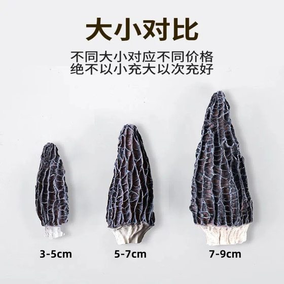 The first new product Yunnan morel wholesale dry wild 500g tripe mushroom morel mushroom source straight hair