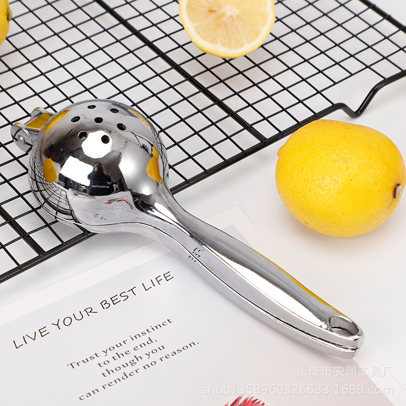 Jugo de naranja de aleación de aluminio de silicio, jugo de naranja de frutas domésticas, jugo de limón pequeño, artefacto mágico.