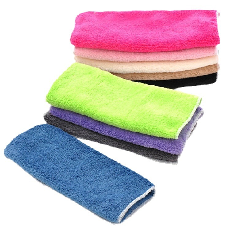 Antiadherente de aceite de trapo plato de tela multifuncional super suave estropajo toalla de mano