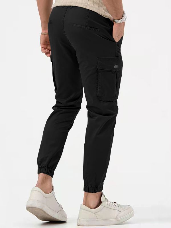 Pantalones Casuales de Trabajo para Hombre, Otoño 2024, Pantalones Jogger Versátiles y a la Moda