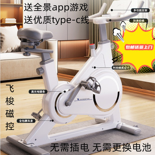 新款磁控静音动感单车家用小型自行车减肥锻炼室内运动健身房器材-阿里巴巴