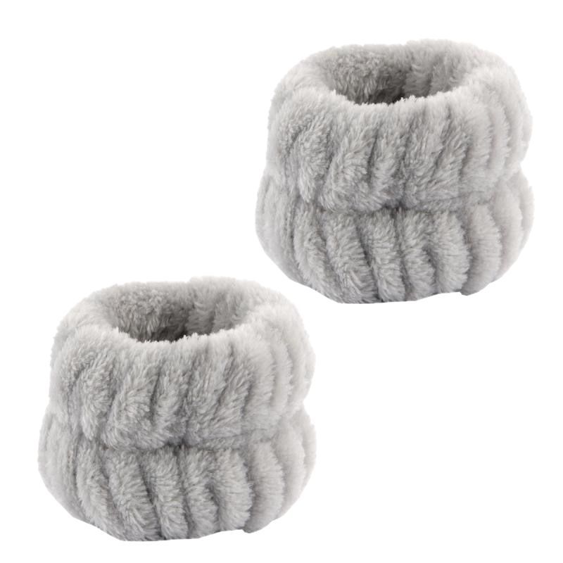 Transfronterizo coreano coral vellón deportes banda de pelo lavado impermeable color sólido absorbente lavado facial artefacto correa de muñeca traje de mujer