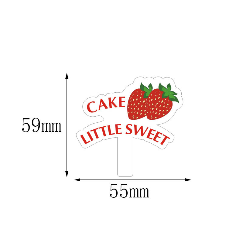 딸기카드(100개) H20, 100개