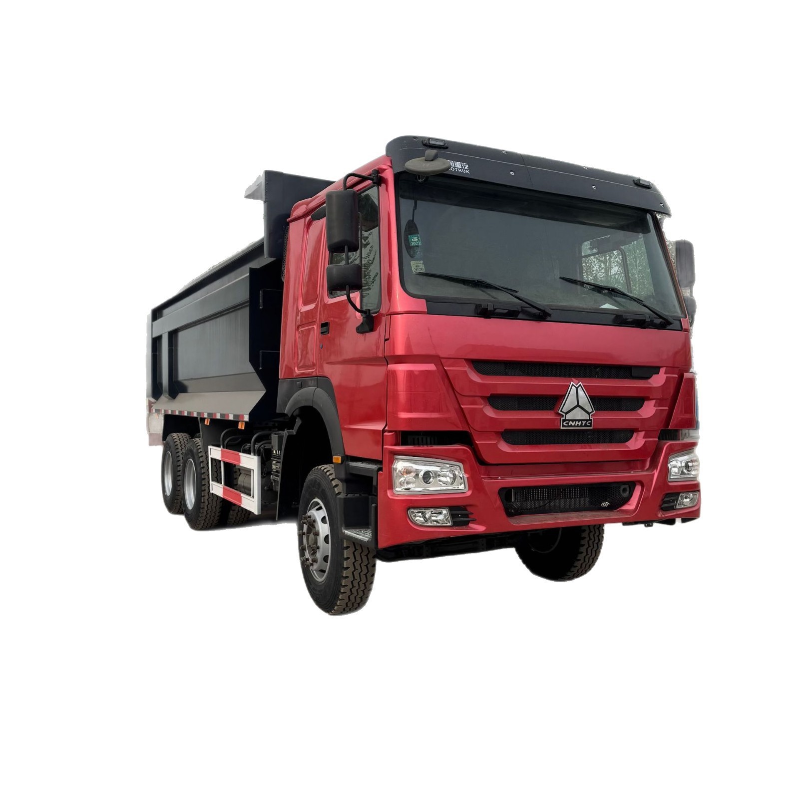 Export Africa Howo 10-Wheel Dump Truck Used Earthmoving Dump Truck 371 Horsepower Engineering Dump Truck