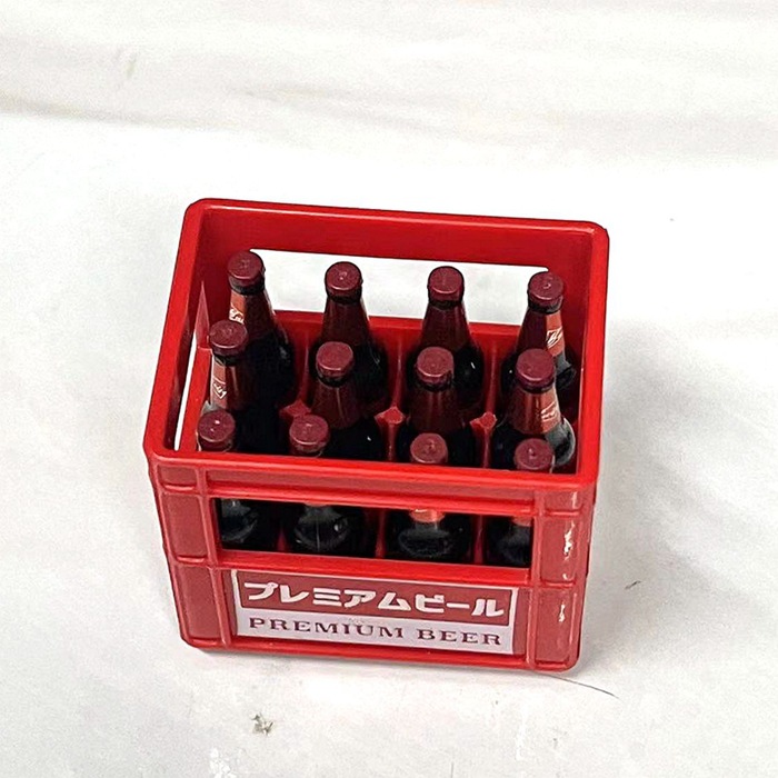 034 맥주 상자 + 레드 맥주 12 병