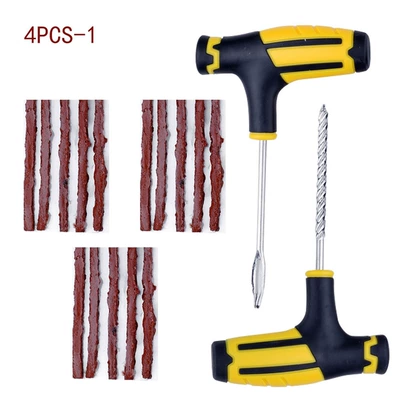 Repair kit Tire Repair Car Tire Repair - 1-insert-drill-bit-1-threaded-drill-bit-15-adhesive-strips