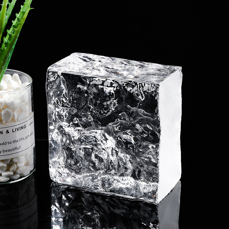 양면 얼음 패턴 반 벽돌