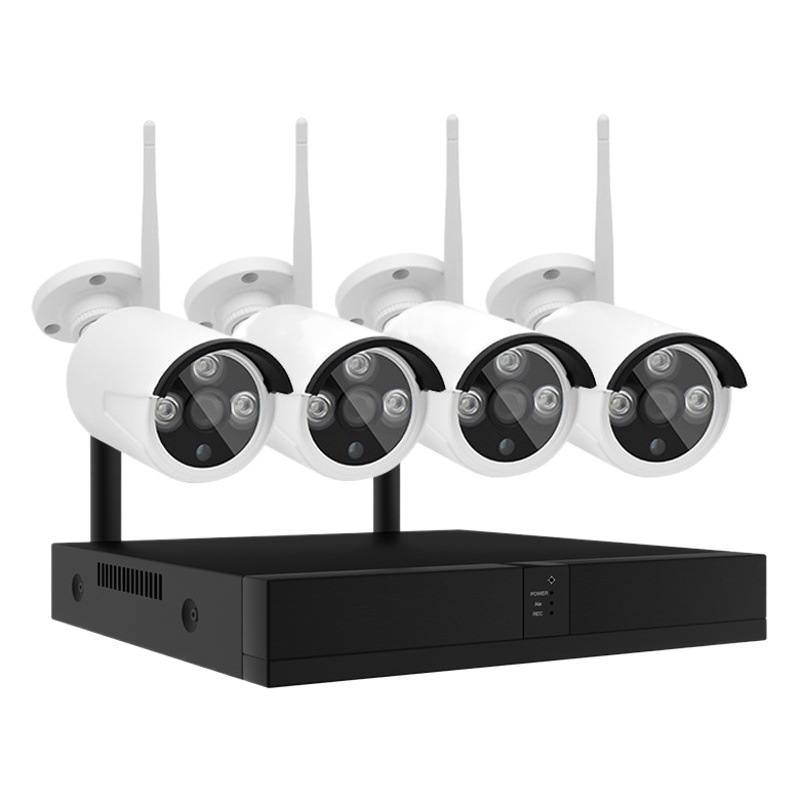 Equipo de monitoreo inalámbrico para el hogar traje HD visión nocturna por infrarrojos monitoreo remoto teléfono móvil 4-Way WiFi Cámara