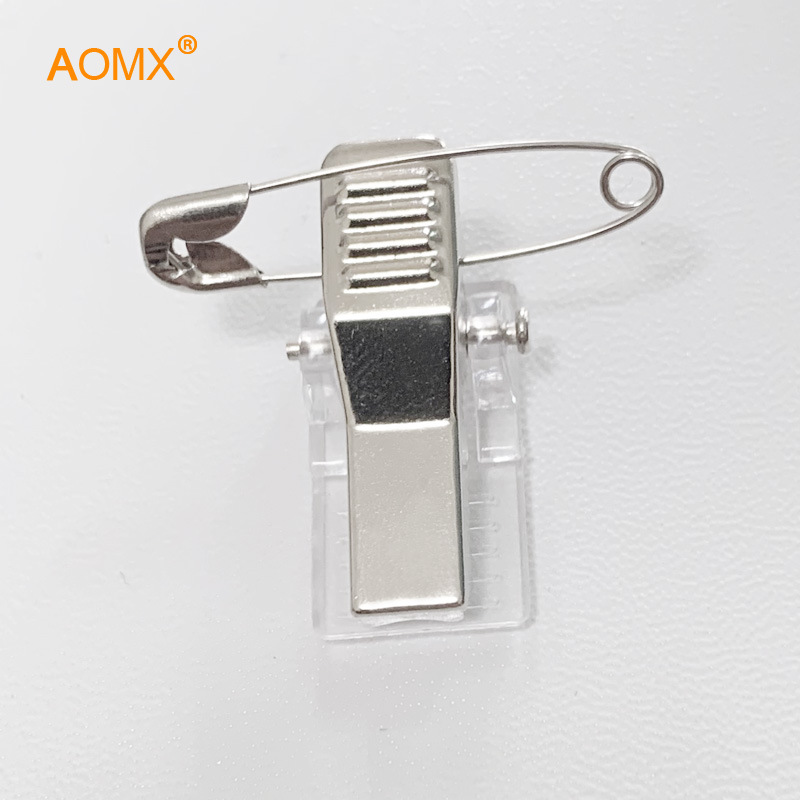 Clip de fábrica ventas directas de fábrica Clip de insignia Clip de plástico titular de la tarjeta de identificación TITULAR DE PIN