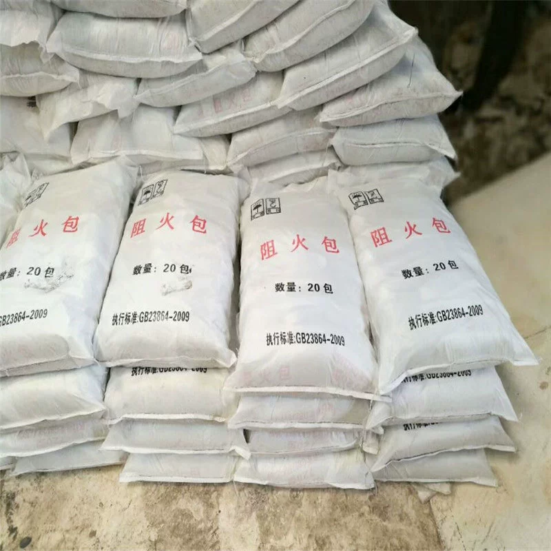 Fireproof package cable trench fire pillow fire sealing sand bag expansion type bridge frame fireproof fire retardant package fire resistance