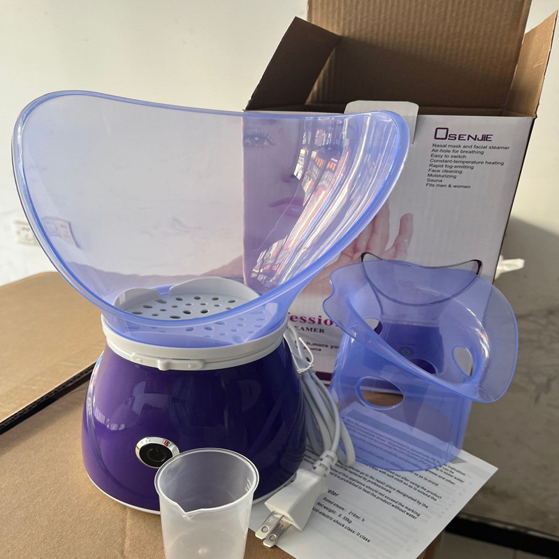 Aromatherapy Hot Mist Facial Steamer Nasal Steamer Mini Hydrating Device Sprayer Facial Humidifier Beauty Device Facial Steamer