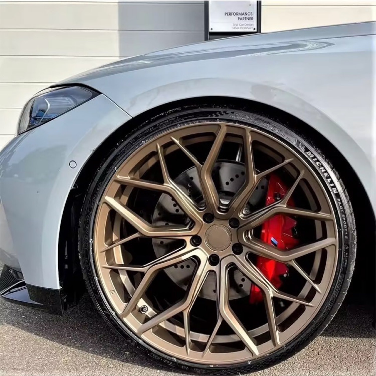 锻造铝合金輪圈r19r20r21适用于ET5 ES6 ES7 EC7蔚来古铜色轮毂