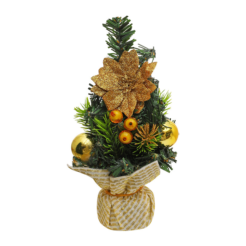 Nuevo mini árbol de Navidad decoración de escritorio de Navidad 20cm en stock al por mayor