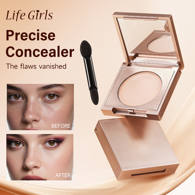 Life Girls Concealer Concealer Lasts Makeup Brightens Dullness Covers Acne Marks and Dark Circles Flawless Base Makeup