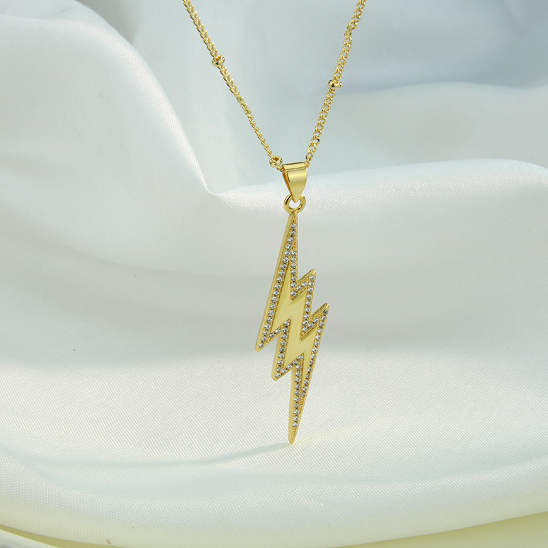 Simple Style Geometric Copper Necklace Inlay Copper Necklaces