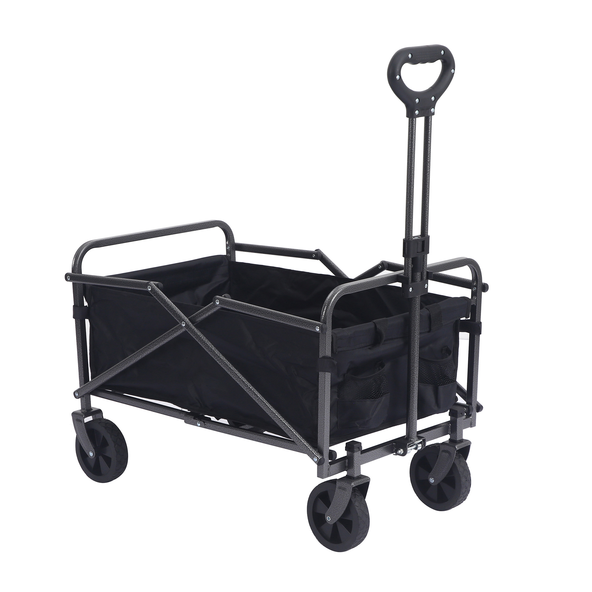 Nuevo carro para acampar al aire libre de gran capacidad, puesto al aire libre, carro plegable, carro expreso, carro plegable