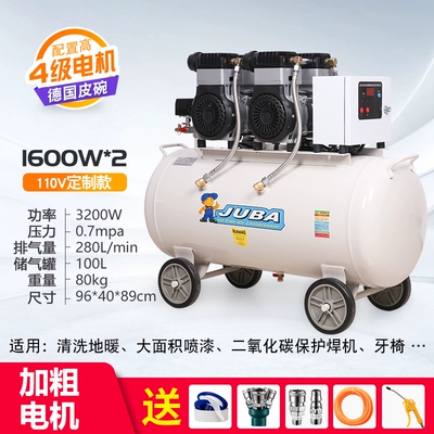 Hava kompressorları: industrial, auto repair, and home - copper-1600wx2-100l110v-customized