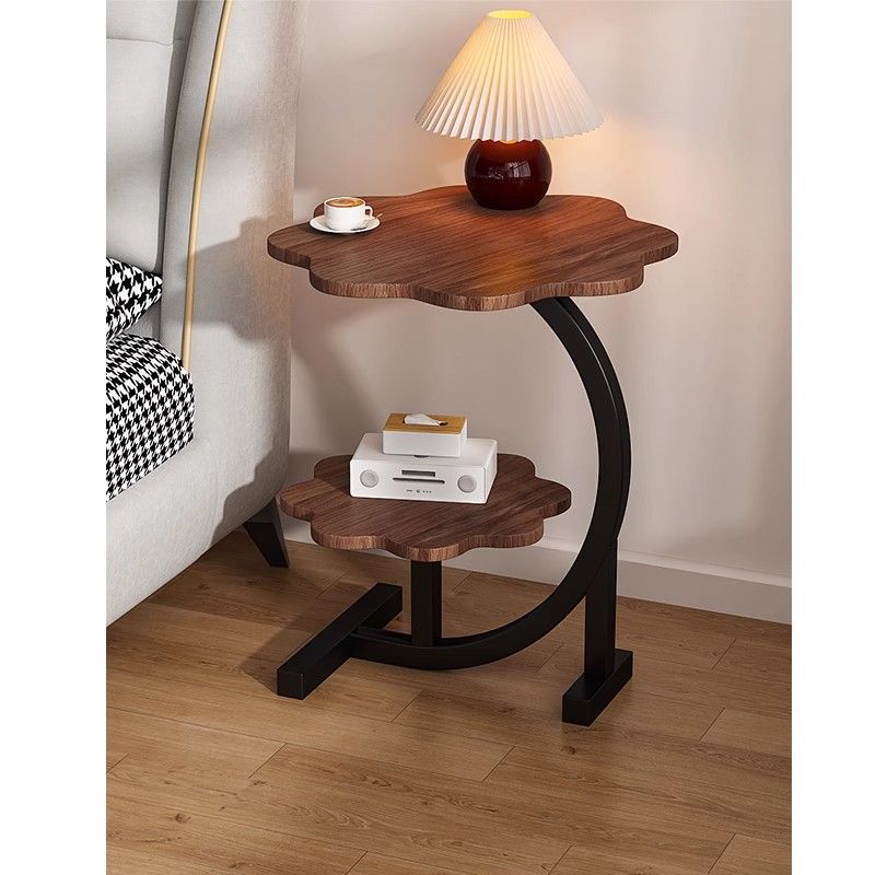 중간 고대 스타일 구름 더블 레이어 소파 사이드 테이블 창조적 인 거실 홈 커피 테이블 가구 차 테이블 테이블 침대 옆 작은 라운드 테이블