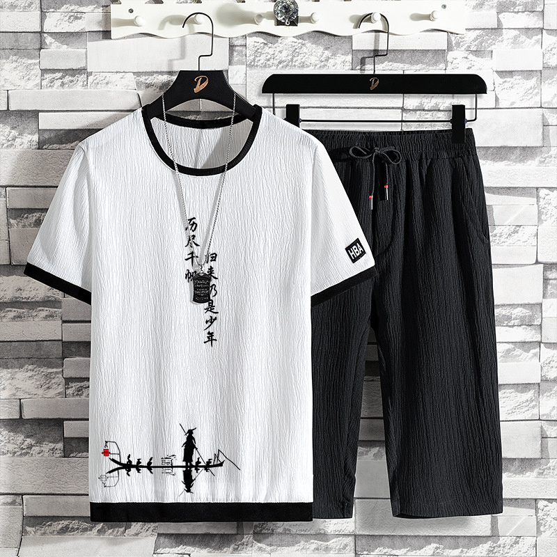 Casual summer short sleeve T-shirt
