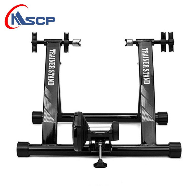 Bicicleta plataforma de entrenamiento rack carretera bicicleta montaña bicicleta estacionamiento rack resistencia magnética inalámbrica montar a caballo plataforma de montar