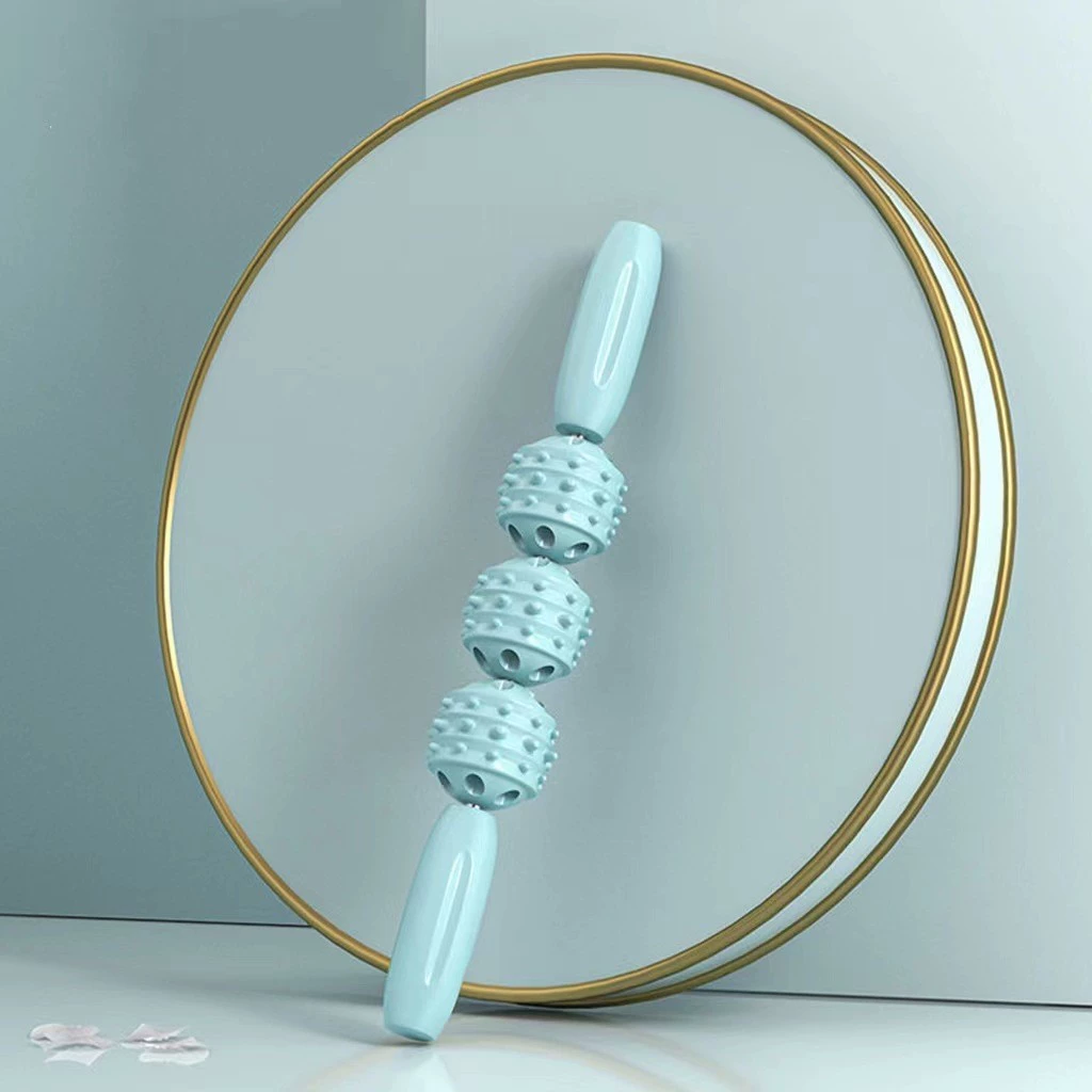 Массажный стержень ролик, fascia stick, Многошариковый 3/4/5/10 опций, 36,3 см для икр и ног