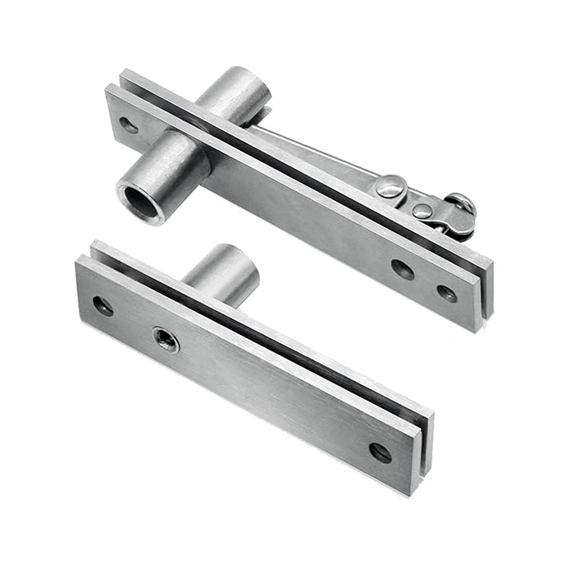 Amazon 304 stainless steel heaven and earth rotating shaft upper and lower axis secret door hinge 360 degree rotating door sliding door hinge