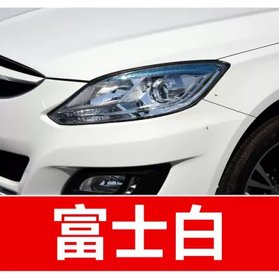 repairing scratches on the "Snow Mountain White" — Avtomobil boya qələmləri - buy-one-get-two-1-coat-of-color-paint-1-coat-of-brightening-polish-plus-a-free-tool-kit-cleaning-cotton-and-brush-tips-fuji-white