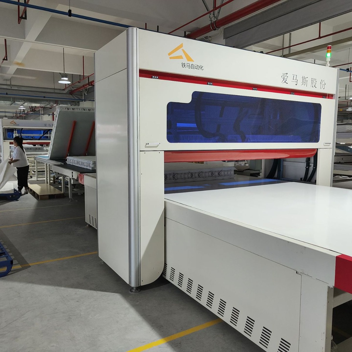 直销床垫生产设备、全自动床垫生产线、床垫生产线解决方案