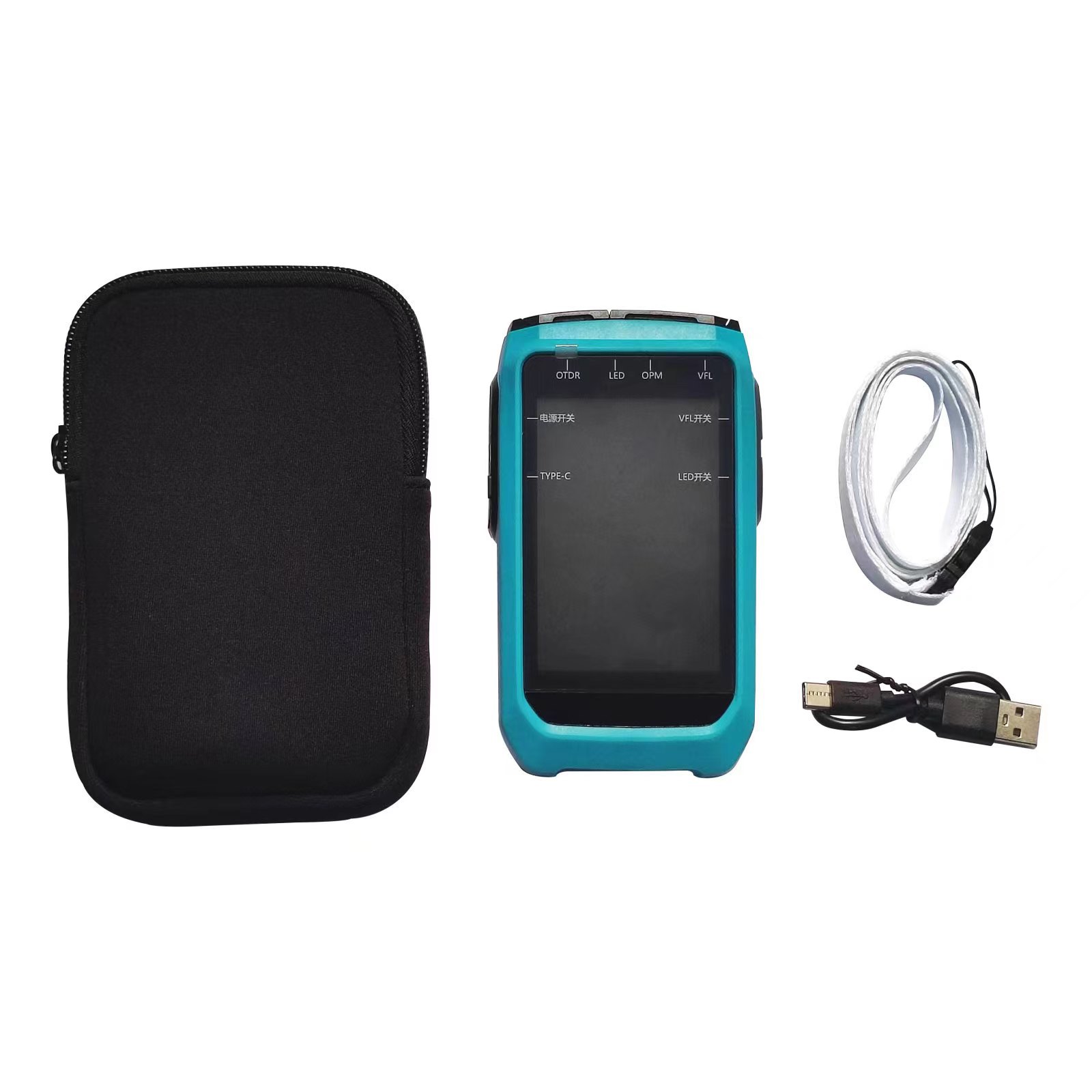 ��Ʒ Mini OTDR �������ʱ�����Ƕϵ��⹤�߹��˲�����﮵�