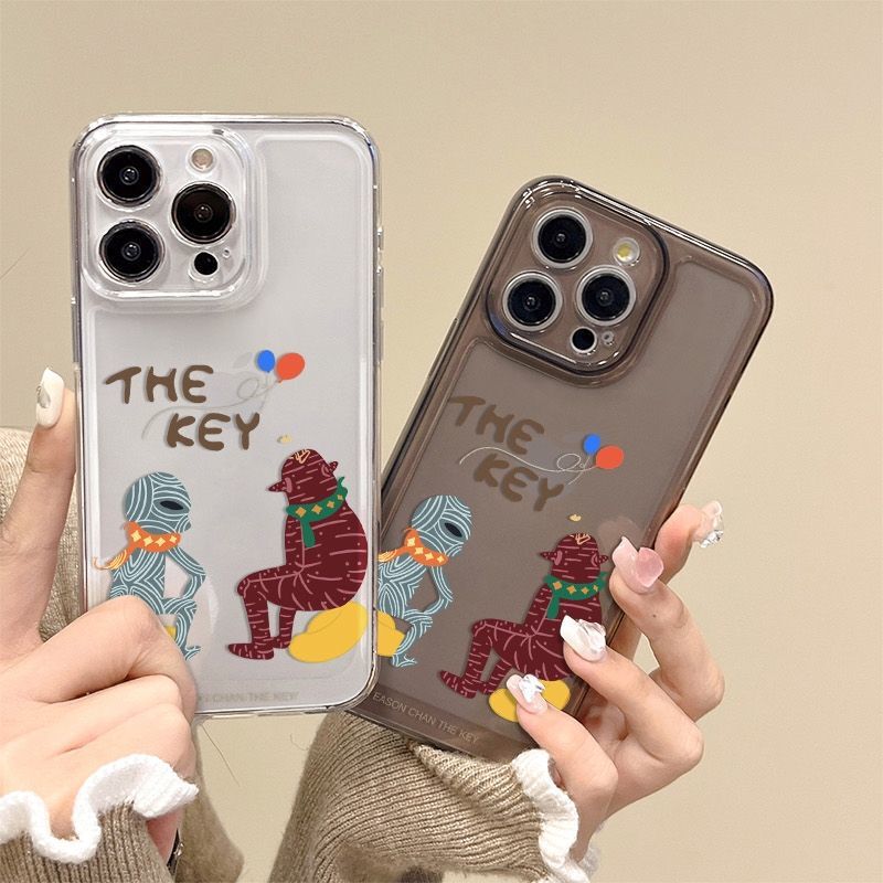 Balloon Partner Is Suitable for Apple 17Air Mobile Phone Case Iphone16Pro Creative 15 New Style 14 Soft Shell 13