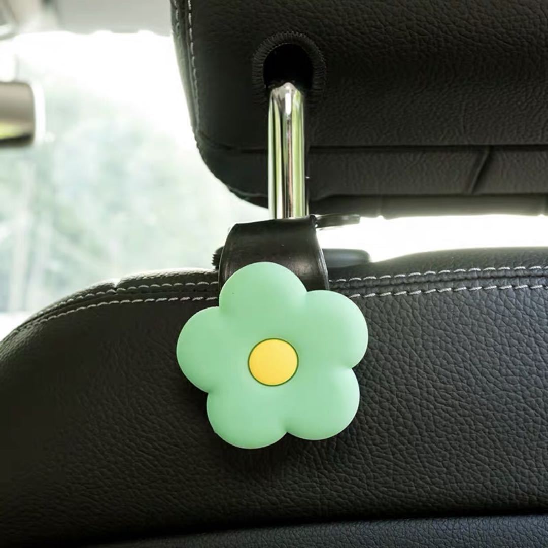 Productos de automóviles creativos, asiento trasero montado en el automóvil, gancho de asiento trasero, gancho de automóvil pequeño, lindo