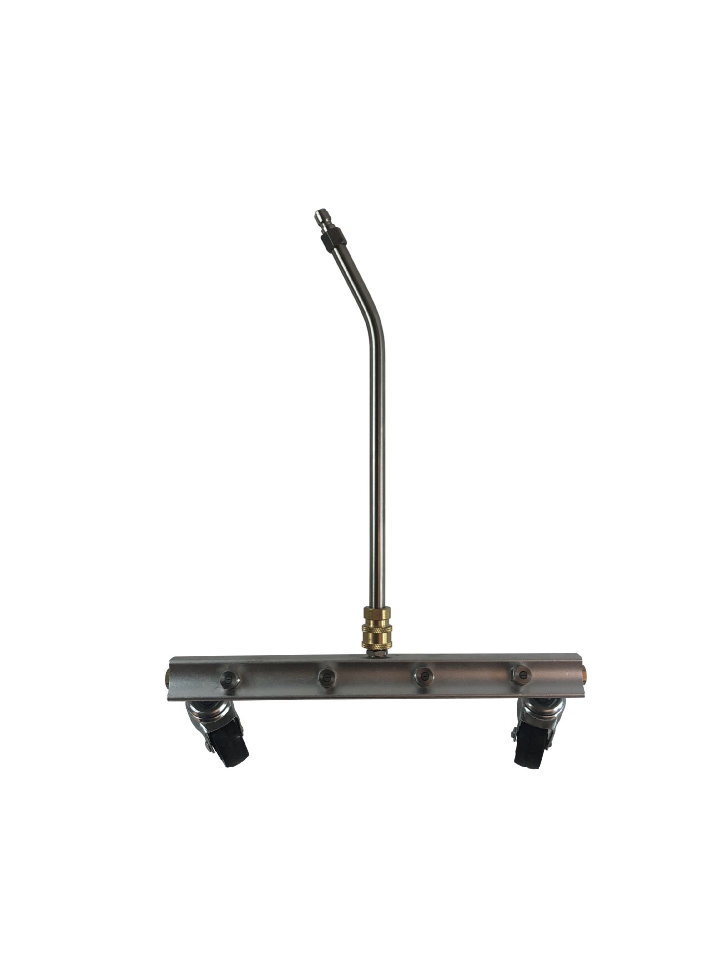 厂家批发新款汽车底盘喷头双功能水扫帚高压底盘清洁器路面清洗刷