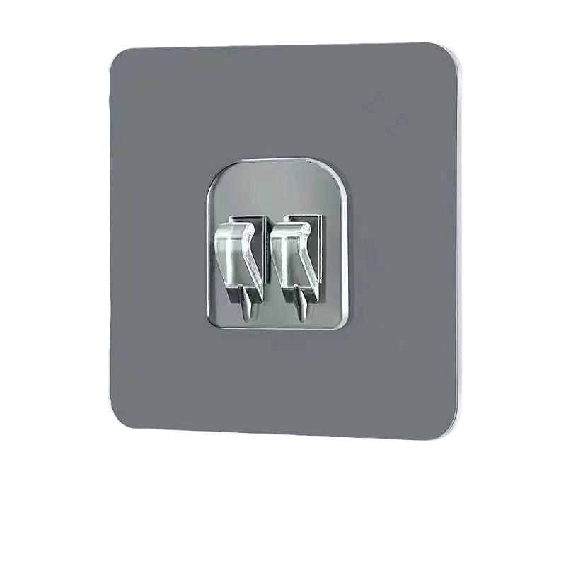 Venta directa de fábrica sin perforar estante del inodoro parche cepillado hebilla transparente hebilla sin costuras hebilla garra gancho Accesorios