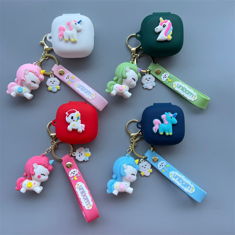 Applicable to QCY T13 Real Wireless Bluetooth headset protective case drop-resistant silicone charging box Pegasus cartoon soft case