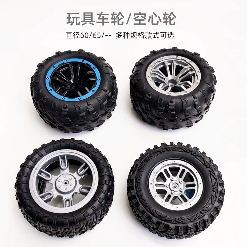 6cm резиновых колес 65 мм для радиоуправляемых машин, доступны различные стили, колеса для полноприводных автомобилей и шины для спецтехники