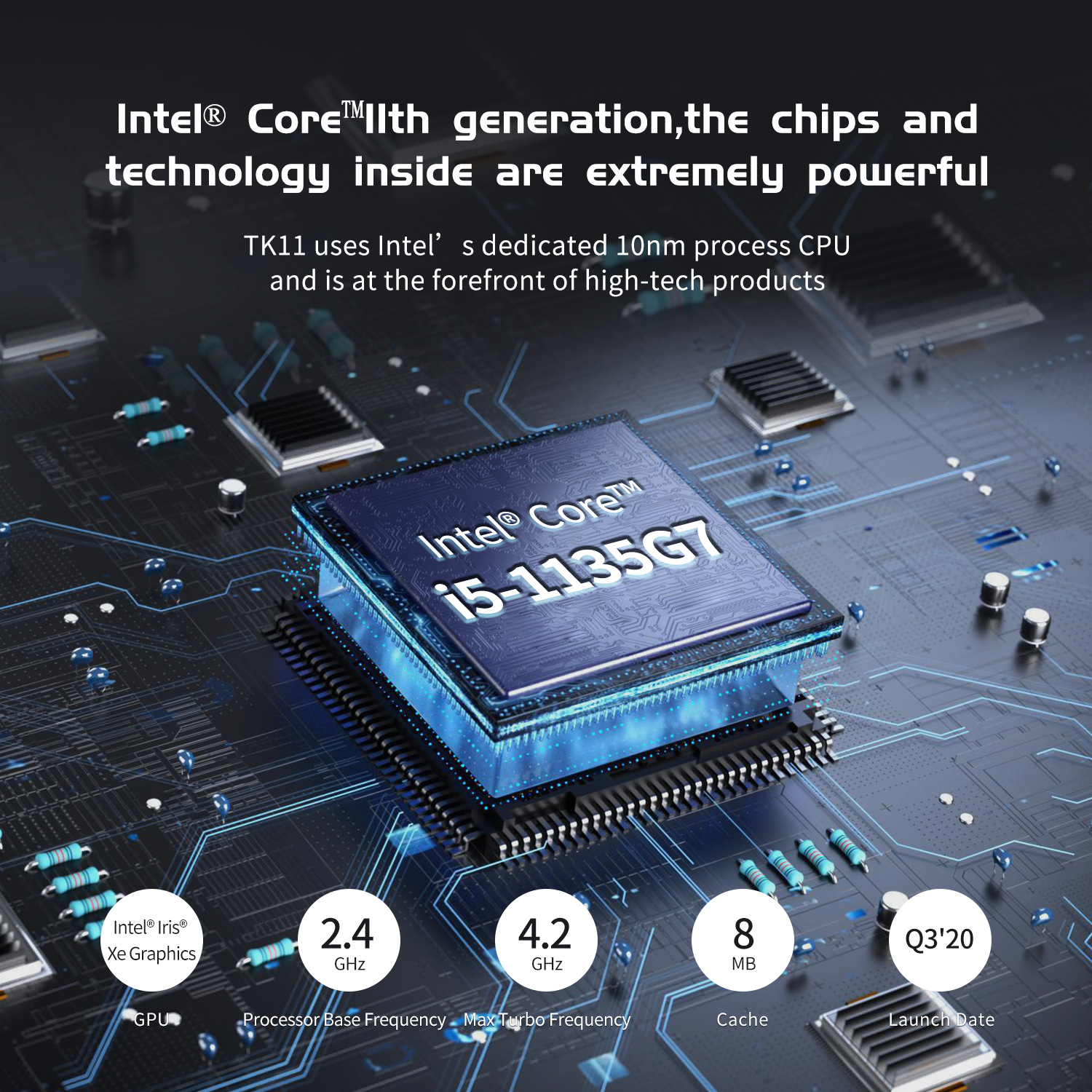 I5 1135G7 mini ordenador oficina en casa mini pequeño anfitrión Mini ordenador host PC caja