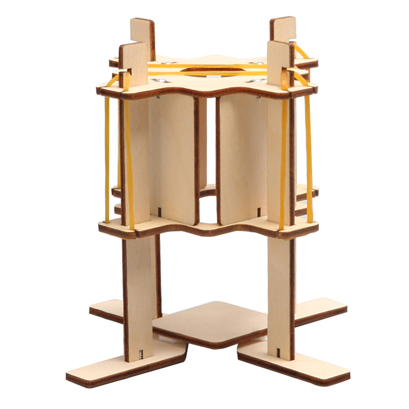 Bricolaje DE LOS NIÑOS científica pequeña producción experimento amortiguador dispositivo modelo creativo hecho a mano pequeño invento strem paquete material