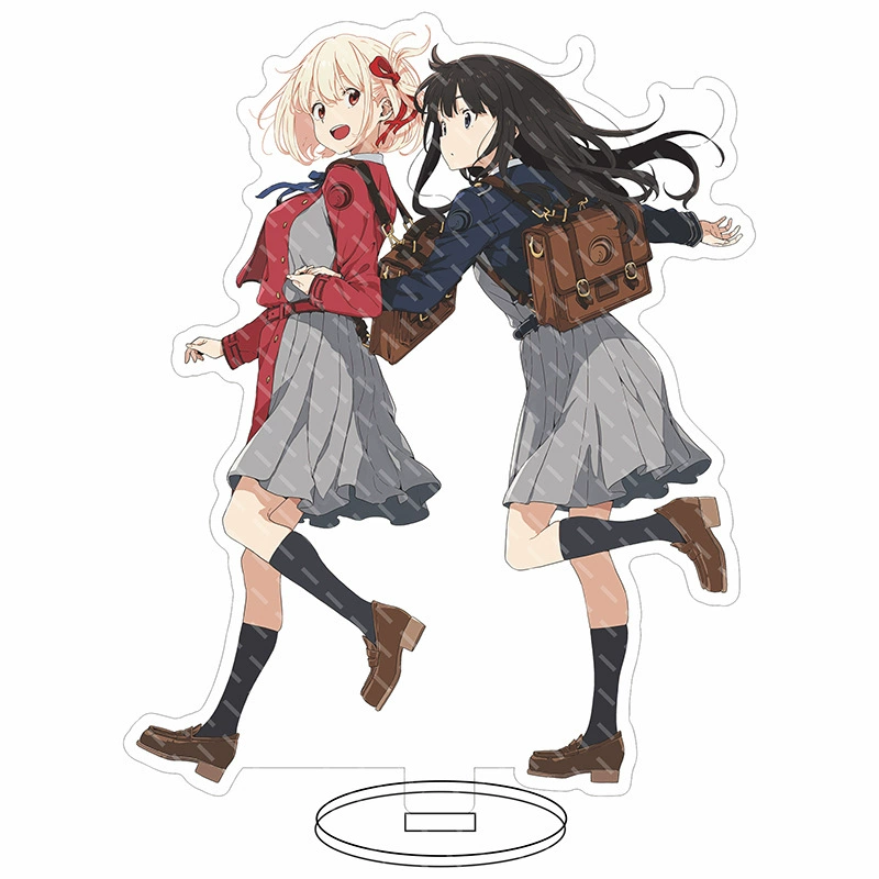 Lycoris Recoil стоит на Miyuki Aya Miakari Merk Miyu Miyu Mama Malik
