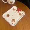 Бант с мишкой (тарелка 16×14 см)