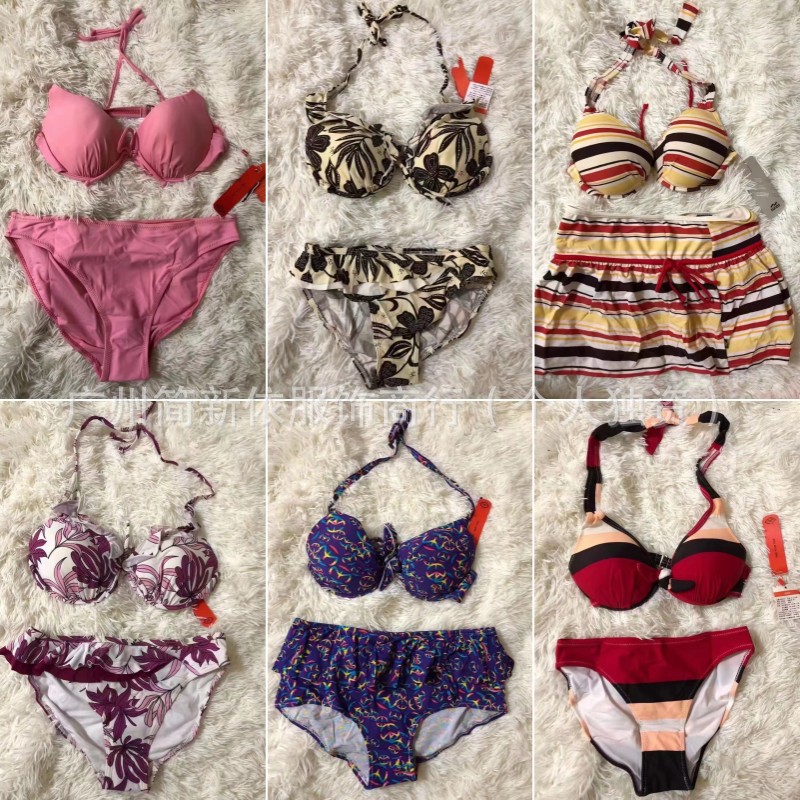 2025 nuevo comercio exterior trajes de baño sexy tres puntos shein mixtos tamaño mixto fábrica baja al por mayor