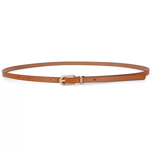New Women's Belts Multi-color Decorated Dress Sweater Fine Waist Belt PU Small Belt Korean Version Pants Belt Manufacturer